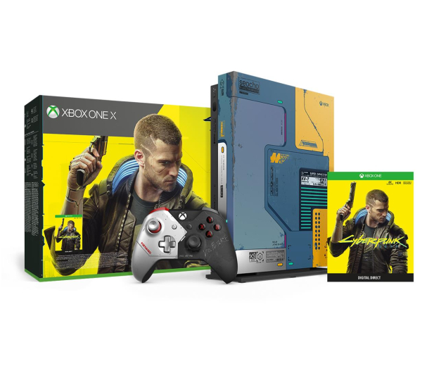 Microsoft Xbox One X 1TB - Cyberpunk 2077 Limited Edition - 571407 - zdjęcie 13